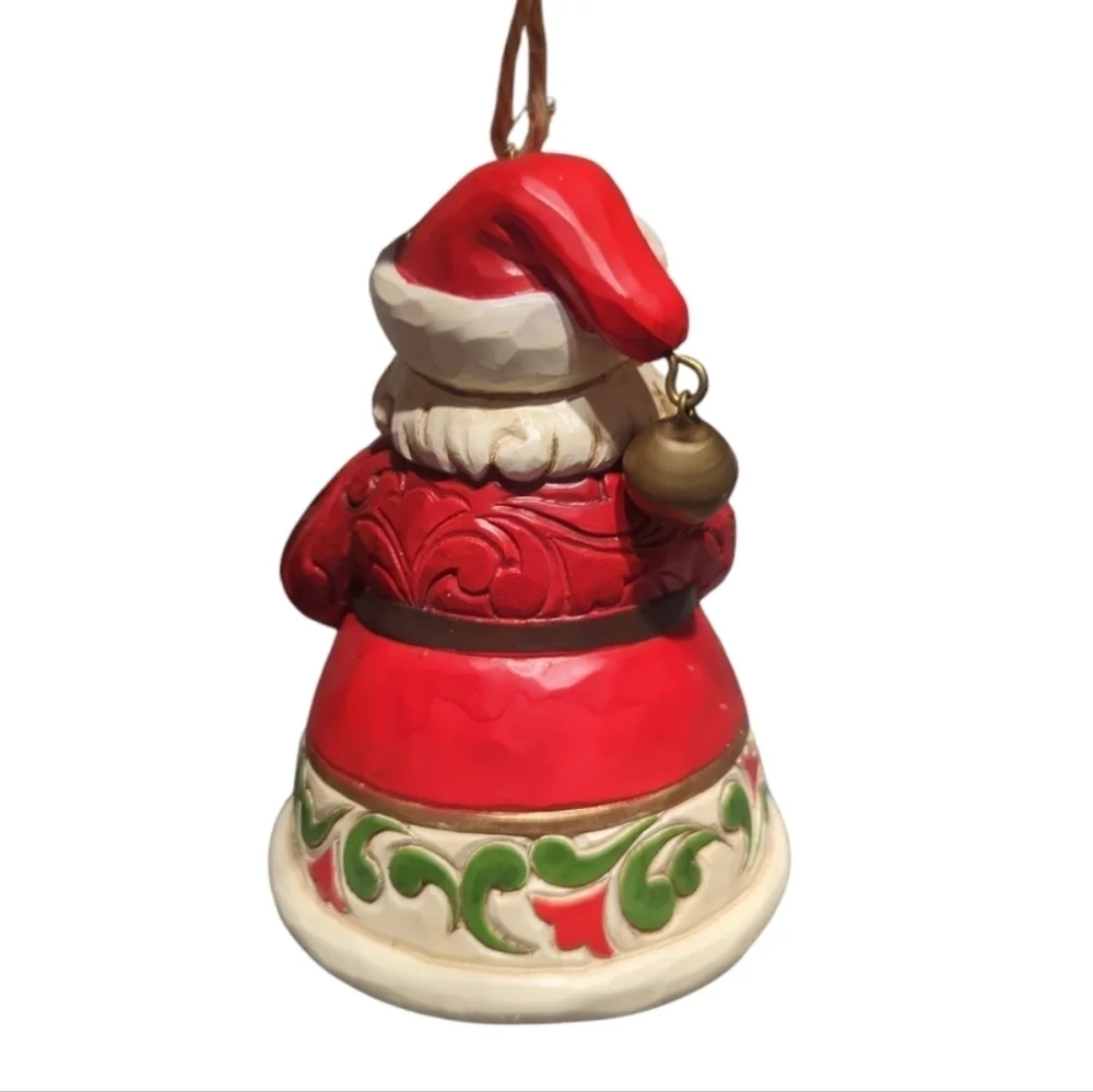 Jim Shore 2021 Annual Santa Ornament Heartwood Creek Enesco #6009694Q